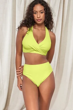 Pacifica Bright Pear Astrid High Waist Bottom