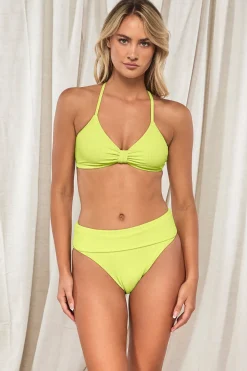 Pacifica Bright Pear Indie Bralette Top