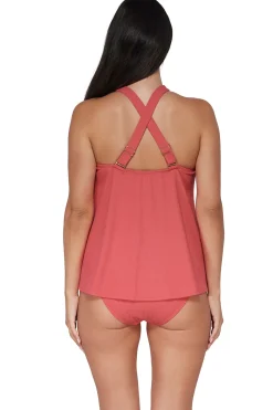 Pacifica Hibiscus Tea Sadie Tankini Top