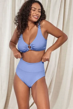 Pacifica Hydrangea Hannah High Waist Bottom