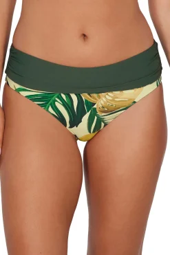 Sunsets Amber Oasis Capri High Waist Bottom