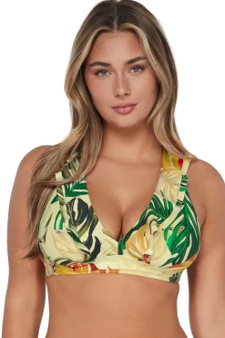 Sunsets Amber Oasis Willa Wireless Top