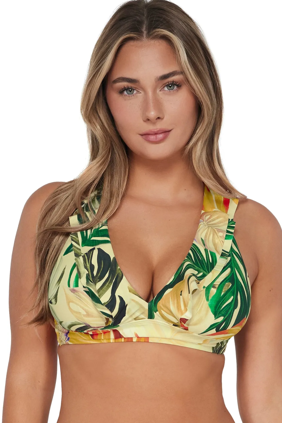 Sunsets Amber Oasis Willa Wireless Top