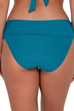 Sunsets Avalon Teal Hannah High Waist Bottom