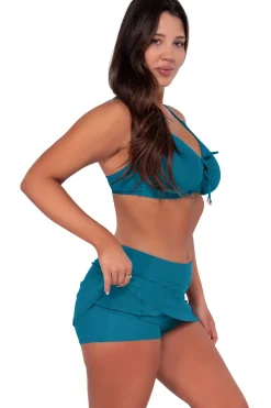 Sunsets Avalon Teal Kauai Keyhole Top