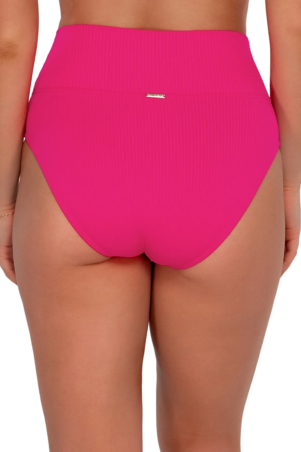 Sunsets Begonia Sandbar Rib Hannah High Waist Bottom