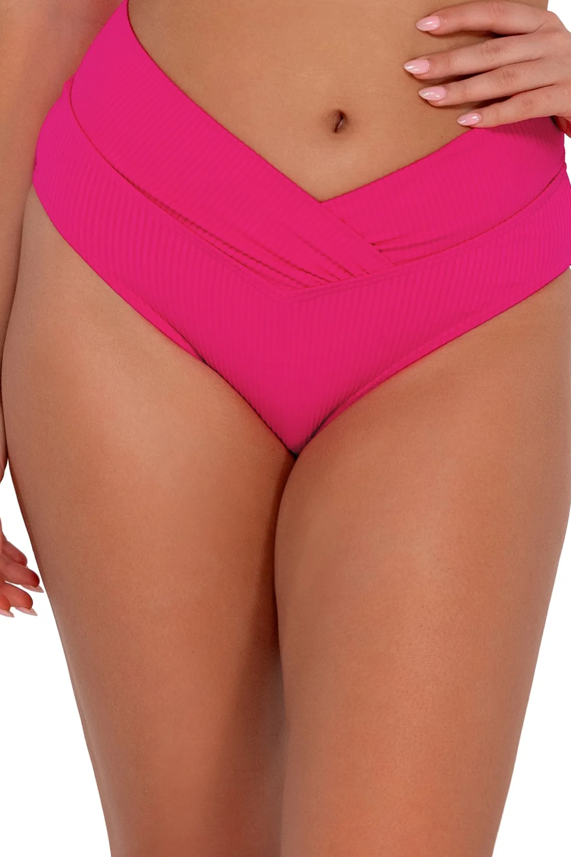 Sunsets Begonia Sandbar Rib Summer Lovin' V-Front Bottom