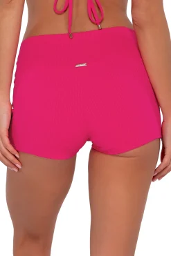 Sunsets Begonia Sandbar Rib Kinsley Swim Short