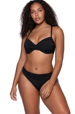 Sunsets Black Crossroads Underwire Top