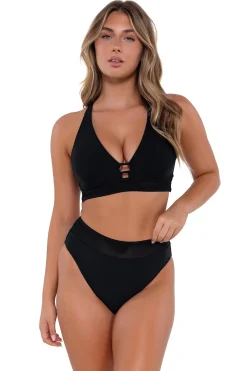 Sunsets Black Danica Top