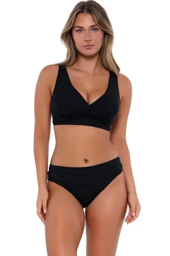 Sunsets Black Elsie Top