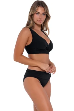 Sunsets Black Elsie Top