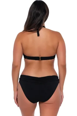 Sunsets Black Muse Halter Top