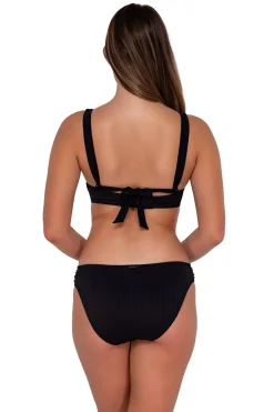 Sunsets Black Seagrass Texture Audra Hipster Bottom