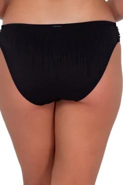 Sunsets Black Seagrass Texture Audra Hipster Bottom
