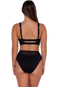 Sunsets Black Seagrass Texture Danica Top