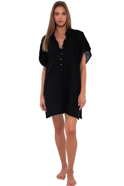 Sunsets Black Shore Thing Tunic