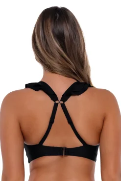 Sunsets Black Willa Wireless Top
