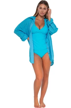 Sunsets Blue Bliss Delilah Shirt
