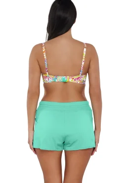 Sunsets Botanical Bliss Sandbar Rib Crossroads Underwire Top