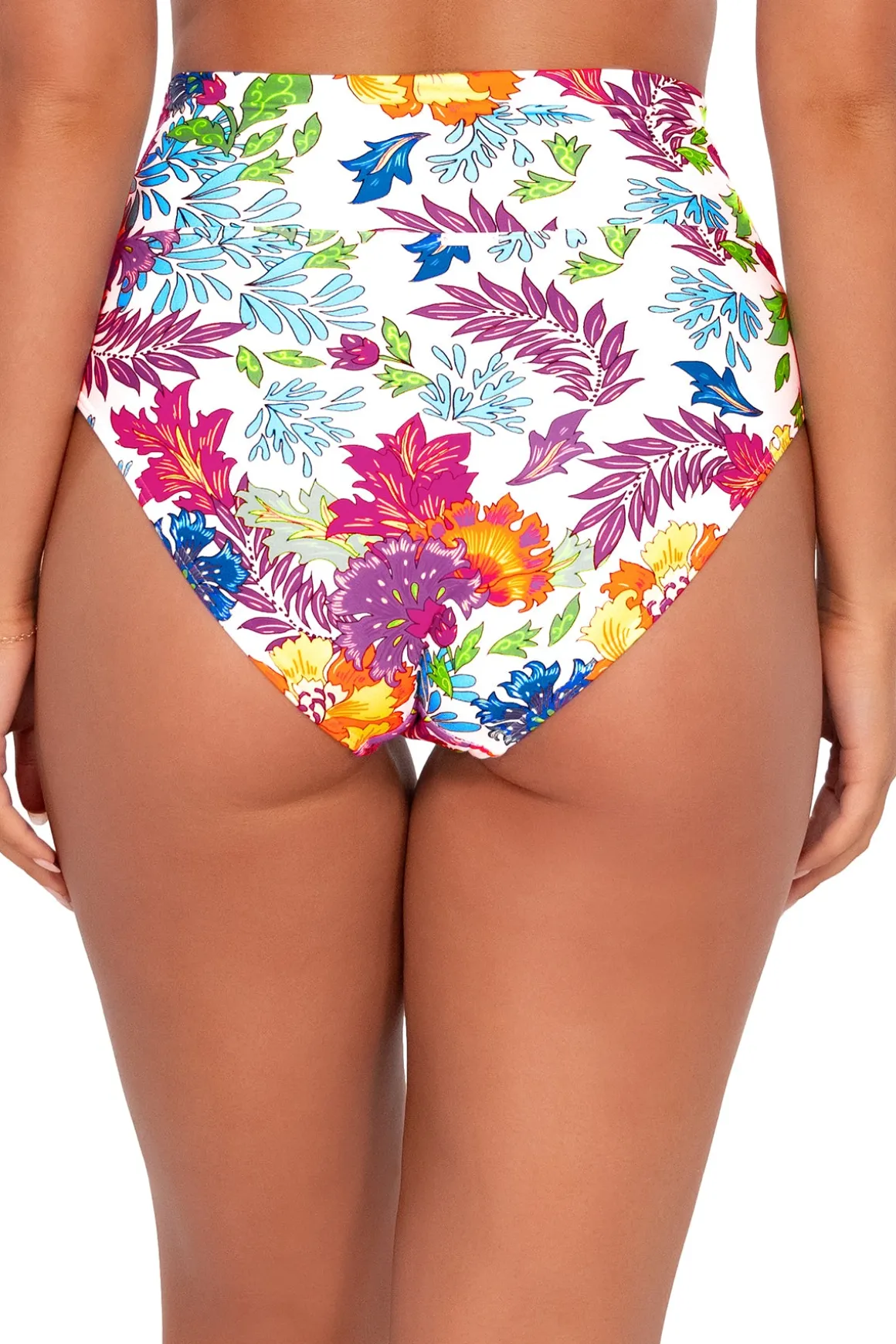Sunsets Camilla Flora Hannah High Waist Bottom