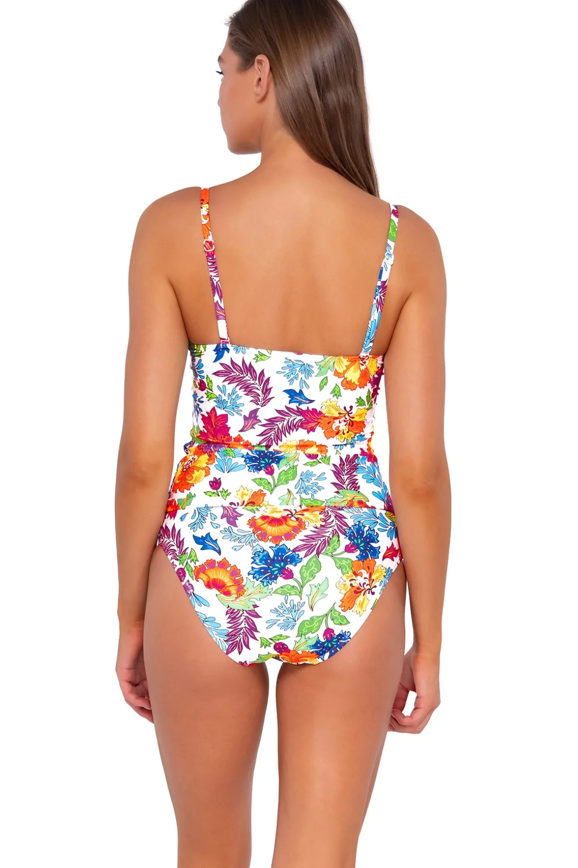 Sunsets Camilla Flora Simone Tankini Top