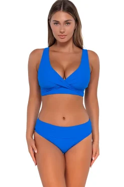 Sunsets Electric Blue Elsie Top