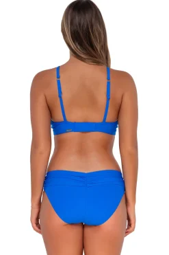 Sunsets Electric Blue Kauai Keyhole Top