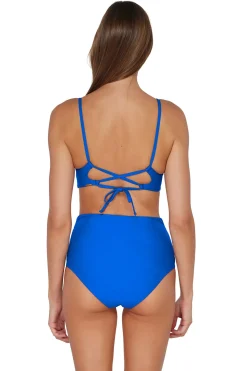Sunsets Electric Blue Lyla Bralette Top