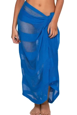 Sunsets Electric Blue Paradise Pareo