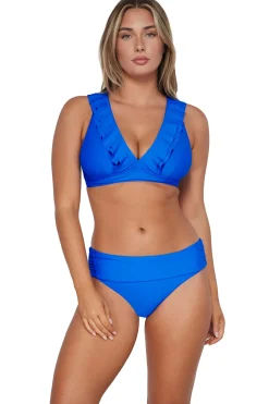Sunsets Electric Blue Willa Wireless Top
