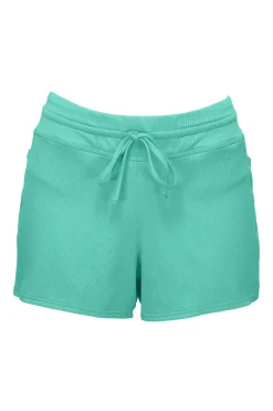 Sunsets Escape Aqua Mist Sandbar Rib Laguna Swim Short