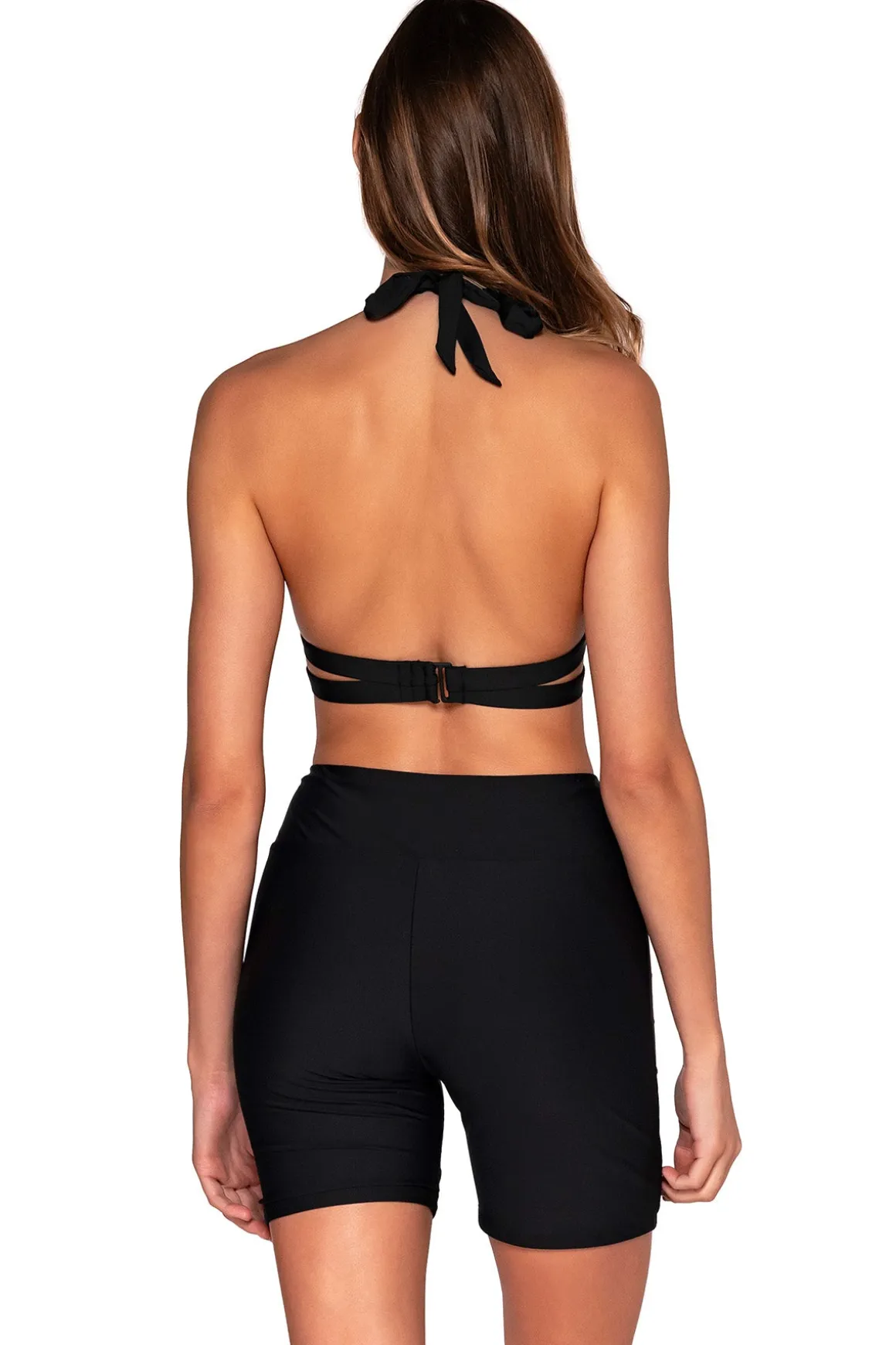 Sunsets Escape Black Bayside Bike Short