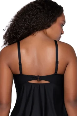 Sunsets Escape Black Tori Tankini