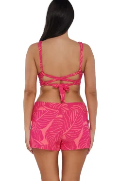 Sunsets Escape Blushing Palms Sandbar Rib Laguna Swim Short