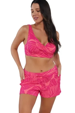 Sunsets Escape Blushing Palms Sandbar Rib Laguna Swim Short