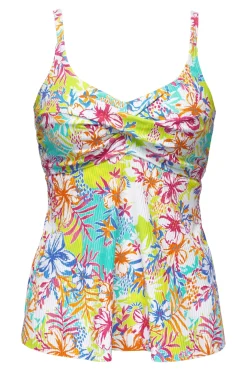 Sunsets Escape Botanical Bliss Sandbar Rib Tori Tankini Top