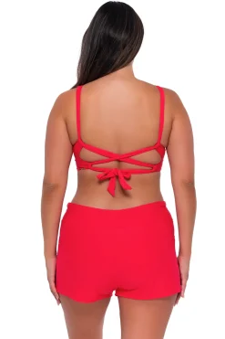 Sunsets Escape Geranium Laguna Swim Short