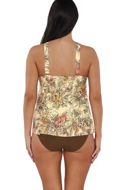 Sunsets Escape Island Spice Sadie Tankini Top