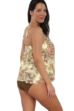Sunsets Escape Island Spice Sadie Tankini Top