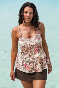 Sunsets Escape Island Spice Jenna Tankini Top