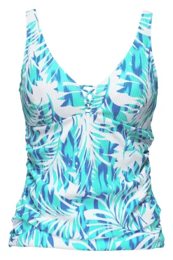 Sunsets Escape Sea Breeze Sandbar Rib Emerson Tankini Top