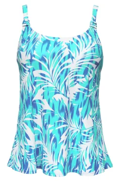 Sunsets Escape Sea Breeze Sandbar Rib Jenna Tankini Top