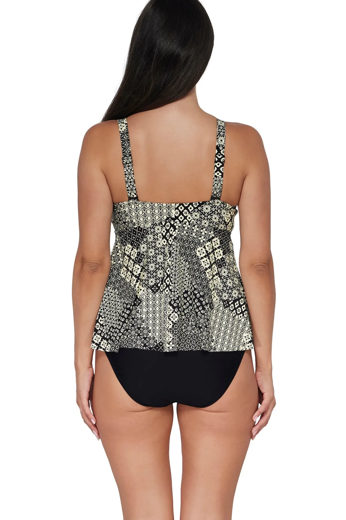 Sunsets Escape Venice Seagrass Texture Marin Tankini Top