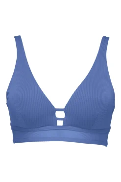 Sunsets Harbor Blue Sandbar Rib Danica Top