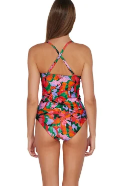 Sunsets Hummingbird Cove Simone Tankini Top