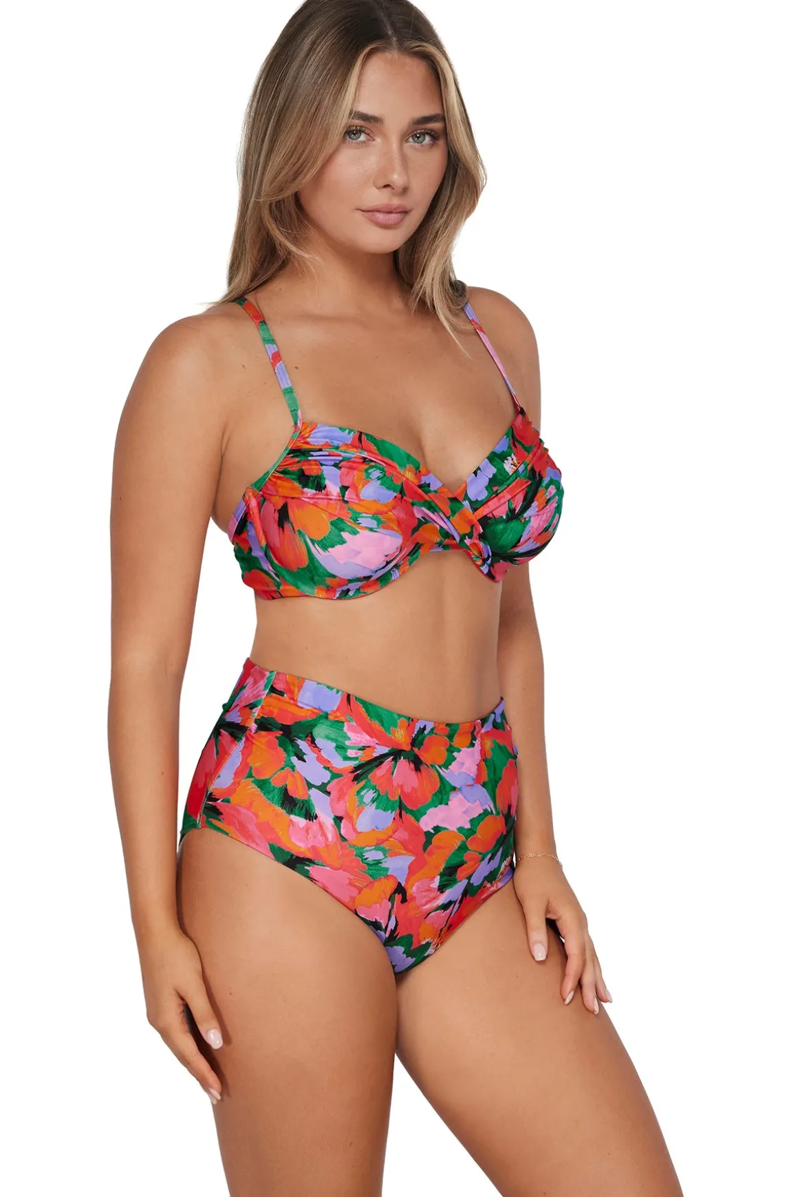 Sunsets Hummingbird Cove Capri High Waist Bottom