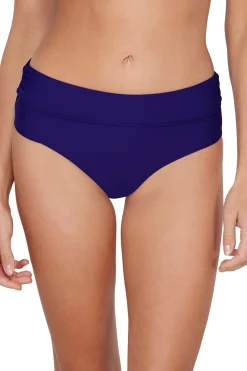Sunsets Indigo Capri High Waist Bottom