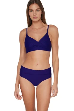 Sunsets Indigo Capri High Waist Bottom