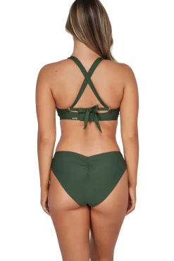 Sunsets Island Green Alana Reversible Hipster Bottom